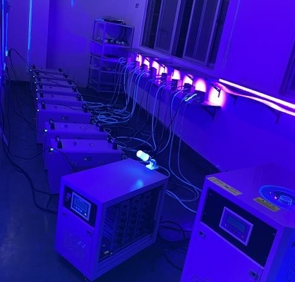 Máy làm mát bằng nước 18W / CM2 UV LED Máy sấy UV công suất cao 6000W