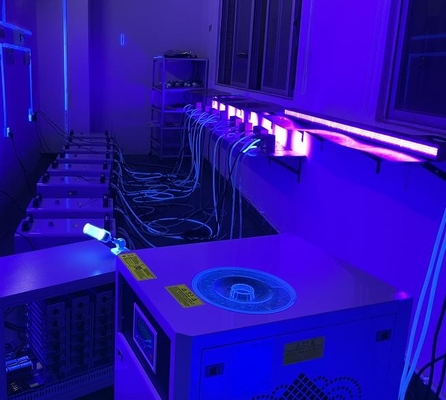 Máy làm mát bằng nước 18W / CM2 UV LED Máy sấy UV công suất cao 6000W