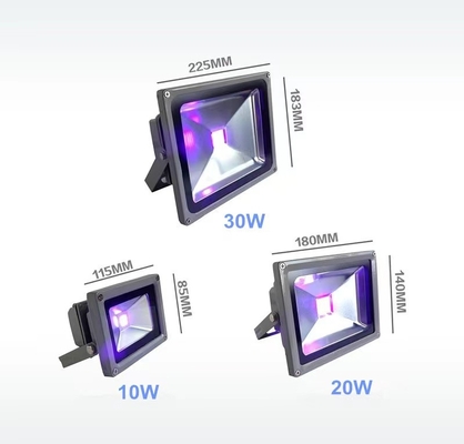 20W 30W Tia cực tím đen 365nm cho trang trí Halloween Không có ôzôn