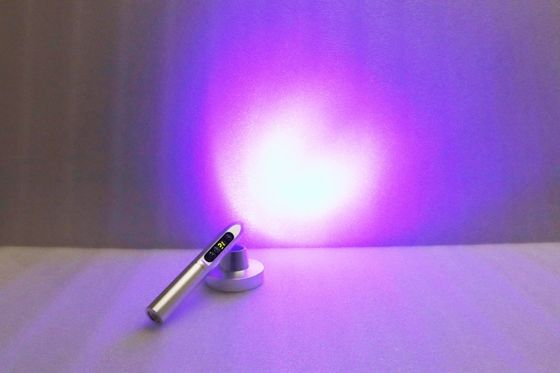 395nm UV Blacklight Pen Torch pin sạc lại pin 5W Đèn pin kiểm tra tia cực tím