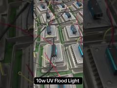 Đèn lũ UV 10W 20W 30W 365nm để trang trí sân khấu Không có Ozone